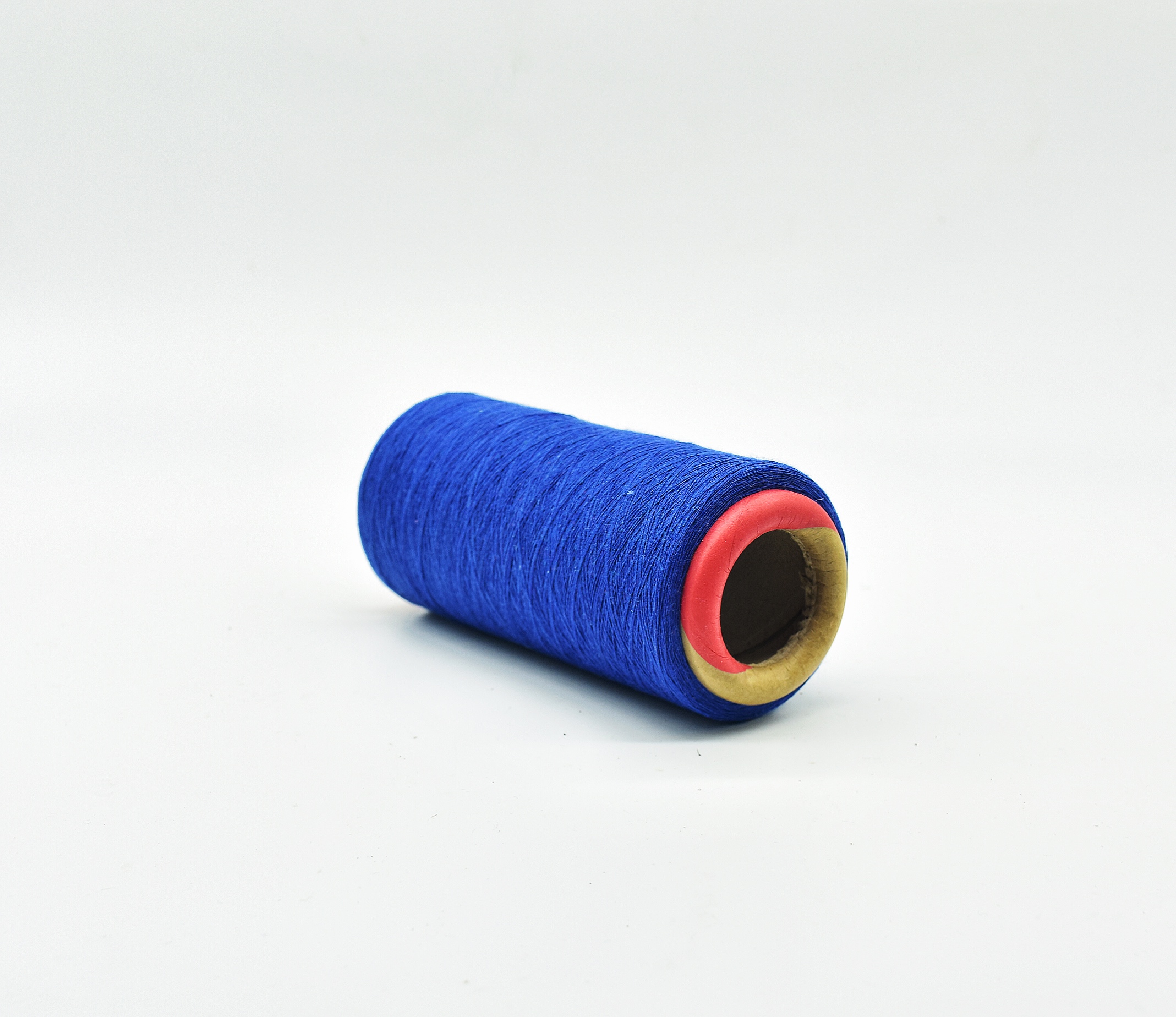 NE 16s roayl blue recycled cotton polyester yarn for knitting socks 