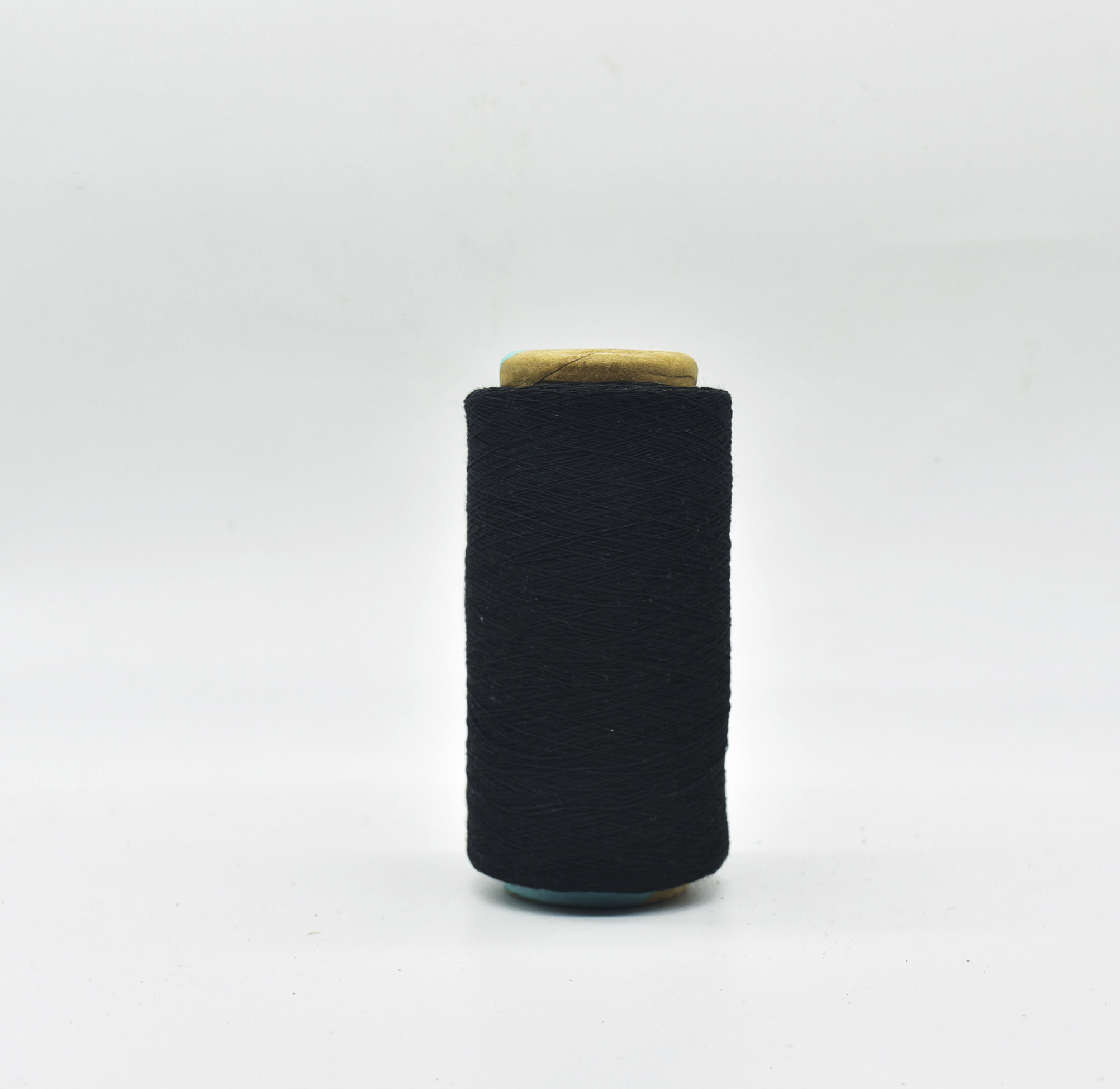 NE 12S Black colors recycled cotton yarn for knitting socks 