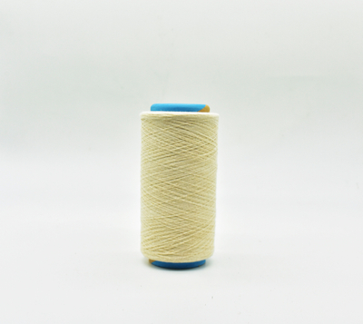NE 28S raw white recycled cotton polyester yarn for weaving 